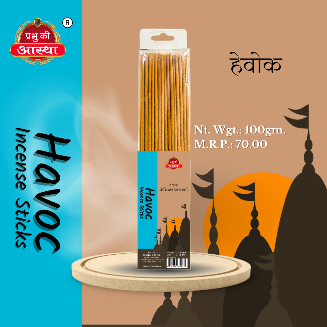 HAVOC INCENSE STICKS 100GM